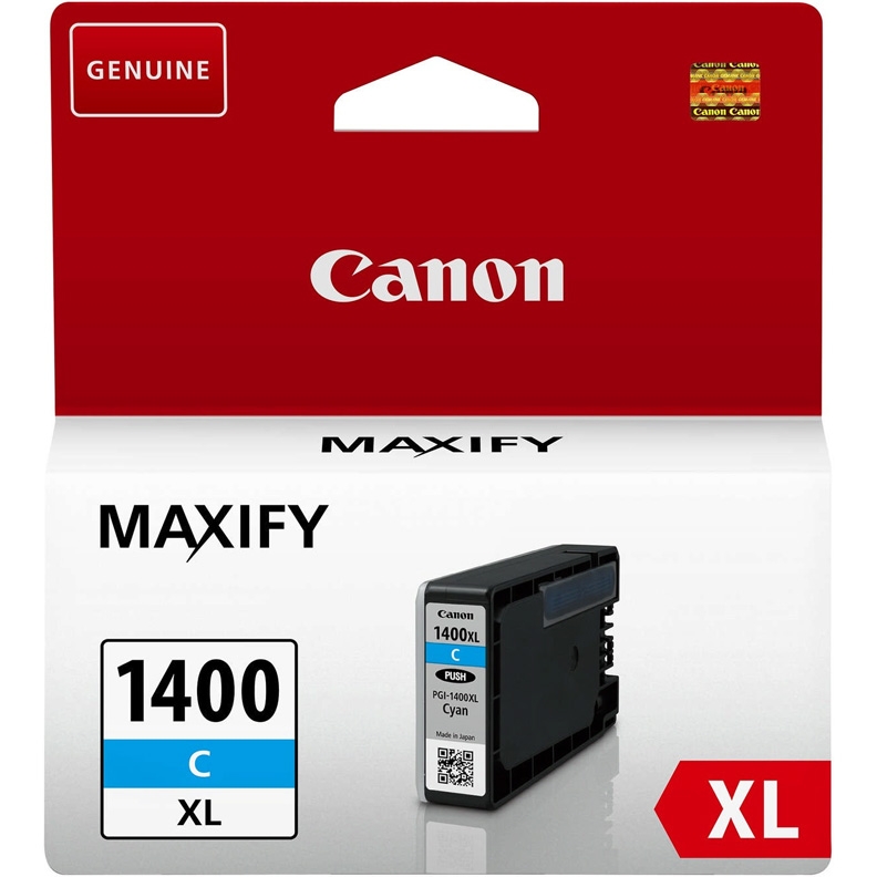 Уцененный товар Картридж Canon [ 9202B001 ] (срок годности до 2017.04) PGI-1400XL C для MAXIFY МВ2040/МВ2340 (cyan)