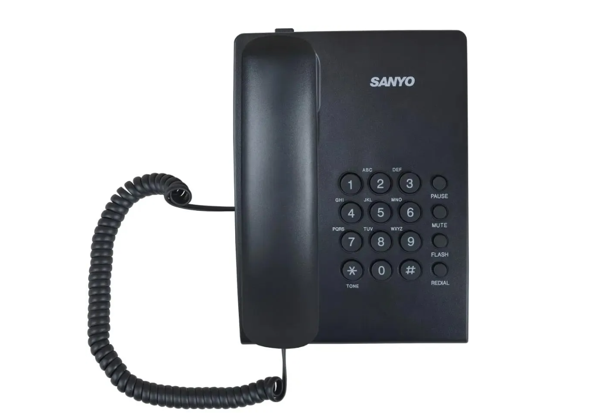 Телефон SANYO RA-S204B  (черный)