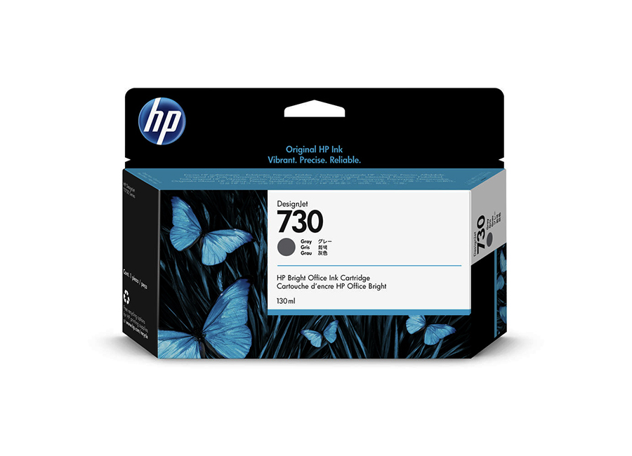 Картридж HP 730 [ P2V66A ] (grey, 130 ml) для HP DesignJet T1700dr PostScript, DesignJet T1700 PostScript, DesignJet T1700, DesignJet T1700dr