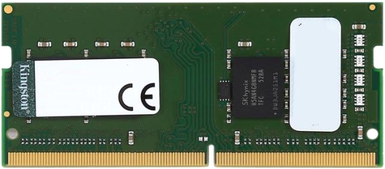 Память SODIMM DDR4 16 GB (PC4-21300, 2666 MHz) Kingston ValueRAM (1 шт x 16 ГБ, CL 19-19-19, 1.2 В, Single rank x8, высота 30 мм, без радиаторов) [ KV