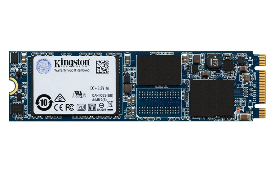 Накопитель SSD M.2 120GB Kingston UV500 (SUV500M8/120G) Retail (520/320МБ/сек, 79K/18K IOPS, SATA600, 3D TLC, TBW 60, M.2 2280)