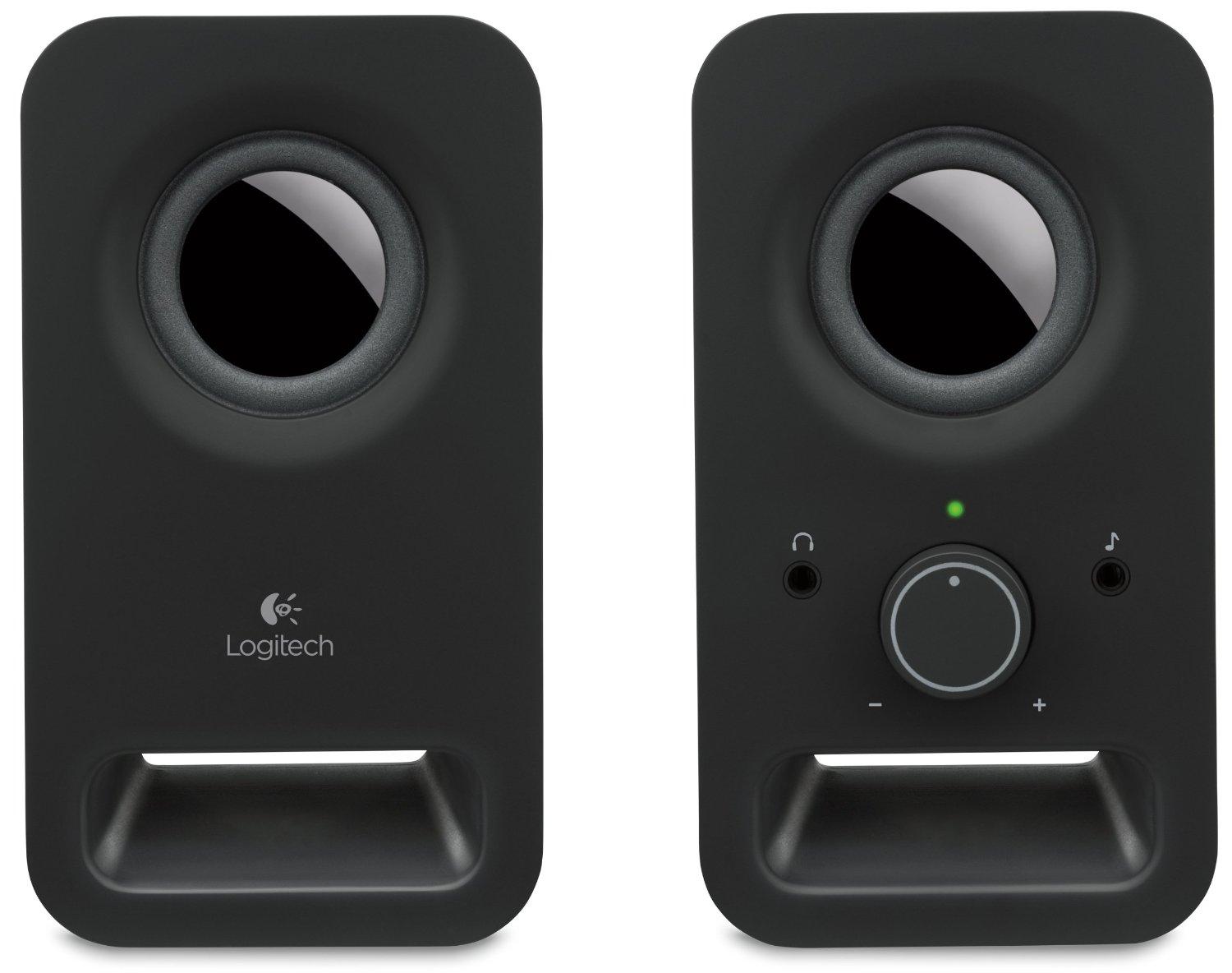 Акустическая система 2.0 Logitech Z150 Multimedia Speakers (черный, 2 x 1.5 Вт, пластик, разъем для наушников, линейный вход) [ 980-000814 ]