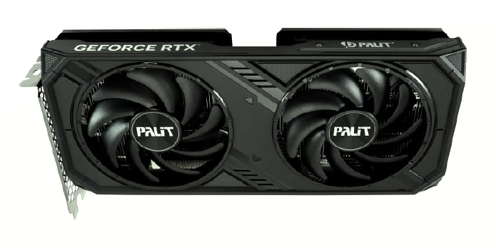 Видеокарта Palit GeForce RTX 4070 Dual (12GB GDDR6X 192-bit, 1920-2475MHz, 21Gbps, 2-fan, HDMI/3xDP) NED4070019K9-1047D