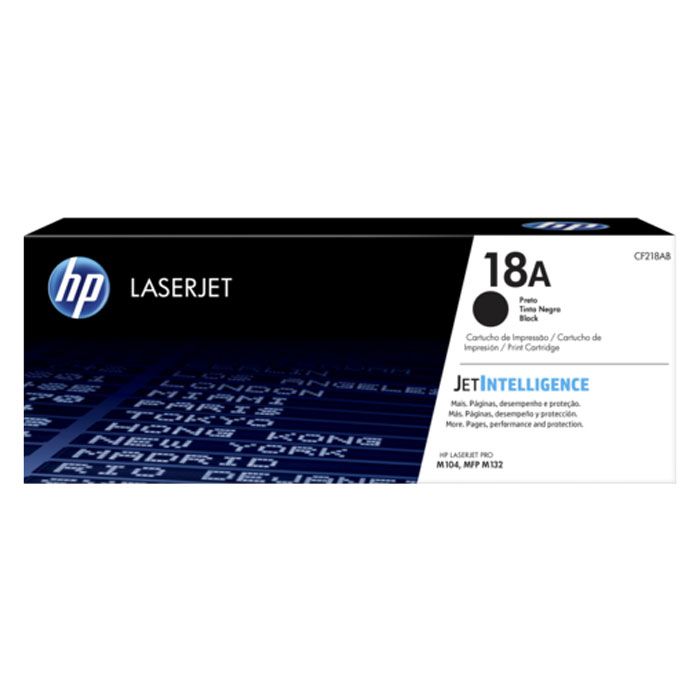 Картридж HP 18A [ CF218A ] (black, до 1400 стр) для HP LaserJet Pro M104/MFP M132