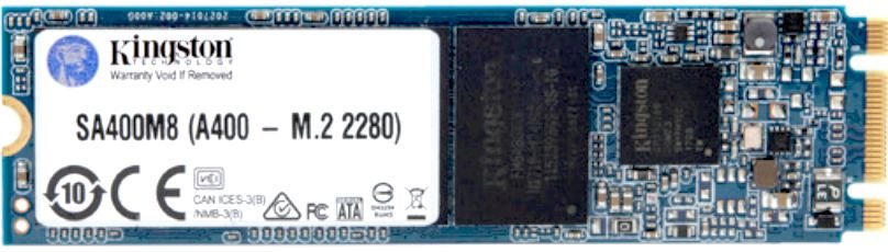 Накопитель SSD M.2 120GB Kingston A400 (SA400M8/120G) Retail (500/320МБ/сек, SATA600, 3D TLC, TBW 40, M.2 2280)