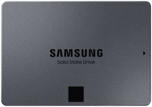 Накопитель SSD 2,5" SerialATA 4000 GB Samsung 870 QVO Series (MZ-77Q4T0BW) Retail (560 МБ/сек, 530 МБ/сек, read: 98000 IOPS, write: 88000 IOPS, 4GB LP