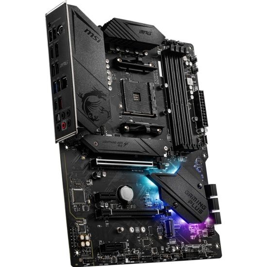 Материнская плата MSI MPG B550 GAMING PLUS Retail (AMD, B550, S - AM4, ATX, Dual channel DDR4-4400*, 4 slots, (до 128 GB), SATA: 6, SATA600, 6 - RAID 