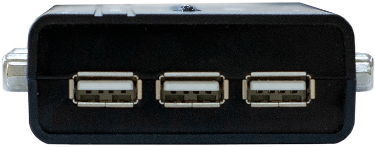 Электронный коммутатор D-Link DKVM-4K/B3A (4 порта мон/клав/мышь)