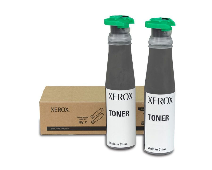 Тонер-картридж Xerox [ 106R01277 ] (black, до 12600 (2х6300) стр) для WC 5016/5020/B