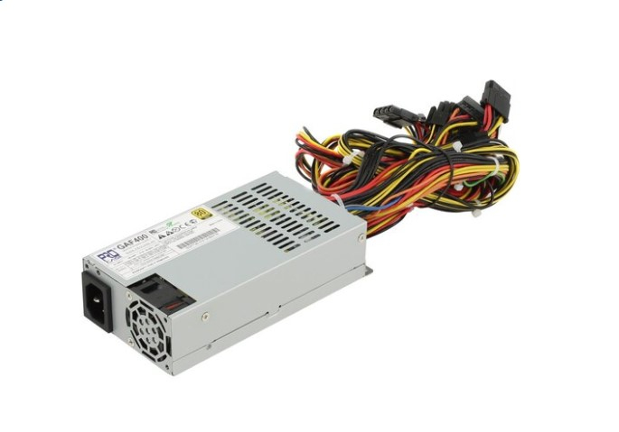Блок  питания 400 Вт Procase GAF400 Retail (Flex ATX, 2 x +12 В, активный PFC, вентилятор 40 мм, 80 PLUS Gold, встроенные кабели, ATX12V: 20+4 / 4+4 p