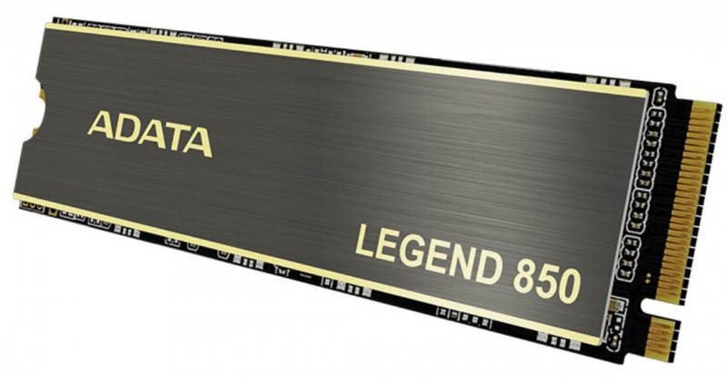 Накопитель SSD M.2 1TB ADATA Legend 850 (ALEG-850-1TCS) Retail (5000/4500 МБ/сек, 400K/550K IOPS, NVMe PCI-Ex4 4.0, 3D TLC, TBW 1000, M.2 2280)