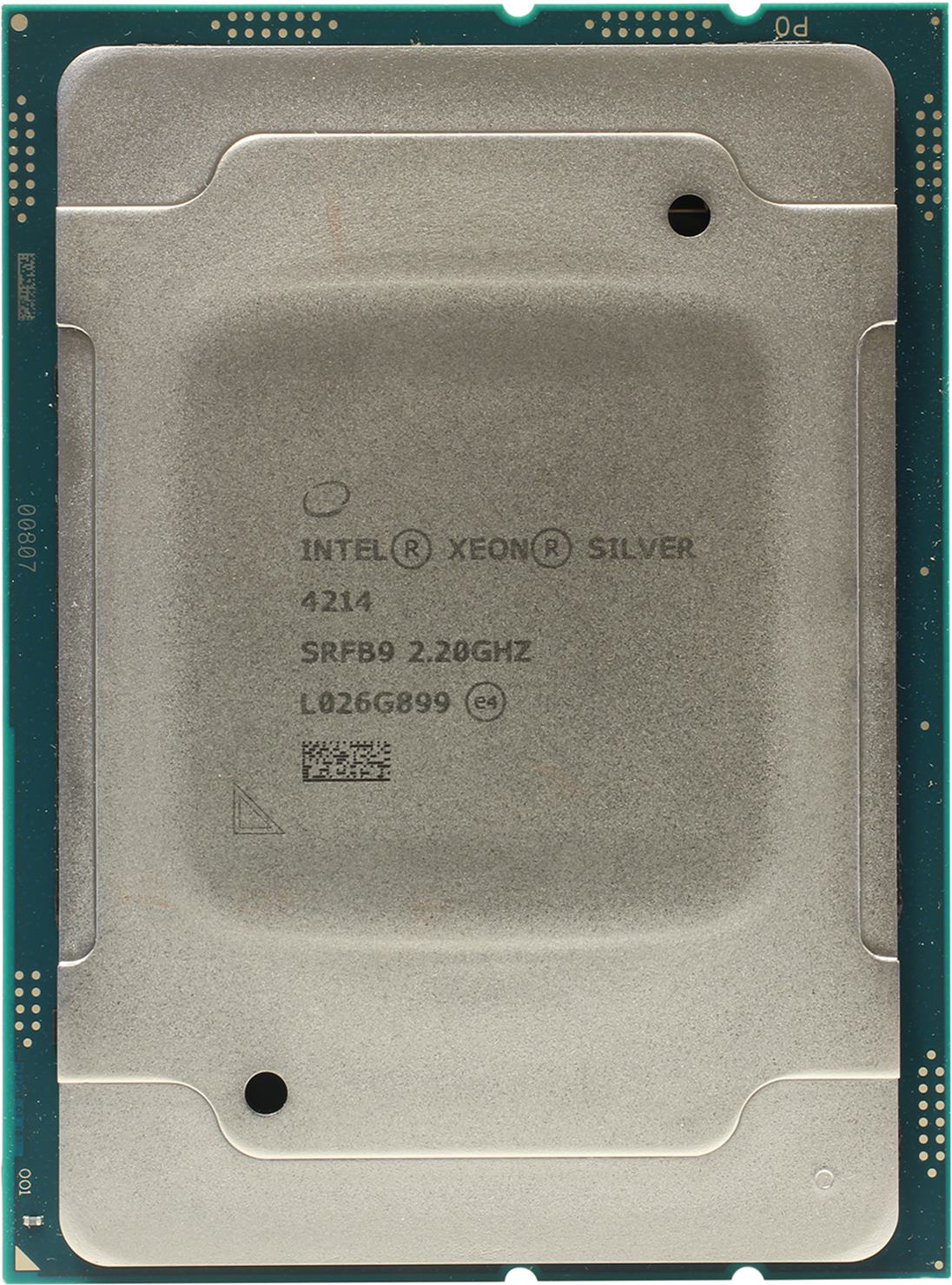 Процессор Intel Xeon Silver 4214 OEM (S - 3647, к-во ядер: 12, потоков: 24, 14 nm, Cascade Lake, 2,2 GHz, Turbo: 3,2 GHz, L3: 16,5MB, 2 x 10.4 GT/s UP