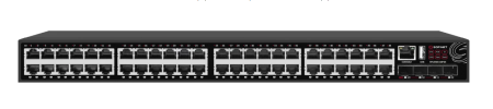 SOFINET SFN3300-48P4X - Коммутатор доступа L3, 48x10/100/1000Мб RJ45, 4x1/10Гб SFP+, PoE 760/1400Вт