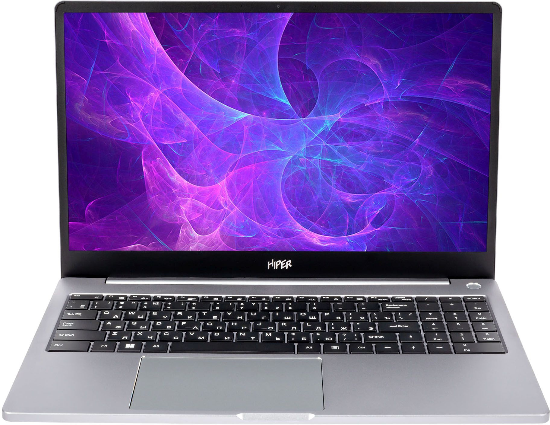 Ноутбук Hiper Expertbook MTL1577 Ryzen 5 5600U 8Gb SSD256Gb AMD Radeon 15.6" IPS FHD (1920x1080) Windows 10 Home grey WiFi BT Cam 4800mAh (BQ3LVDHQ)