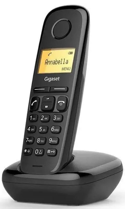 DECT телефон Gigaset A170 (черный) [ S30852-H2802-S301 ]