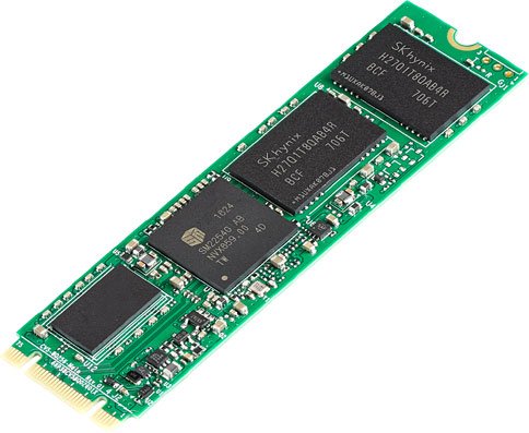 Накопитель SSD M.2 128 GB Plextor S3G (PX-128S3G) Retail (550 МБ/сек, 500 МБ/сек, read: 72000 IOPS, write: 57000 IOPS, 512MB DDR3 cache, SATA600, 14нм