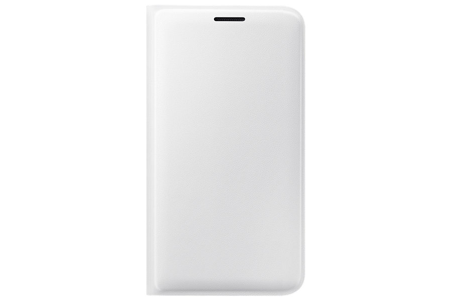 Чехол-книжка Samsung Galaxy J1 mini (2016) Samsung Flip Cover (белый, полиуретан/поликарбонат) [ EF-FJ105PWEGRU ]