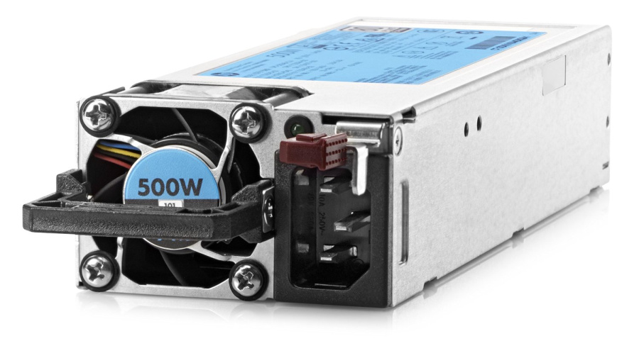 Резервный блок питания HP 500W Flex Slot Platinum Hot Plug Power Supply Kit [ 720478-B21 ]