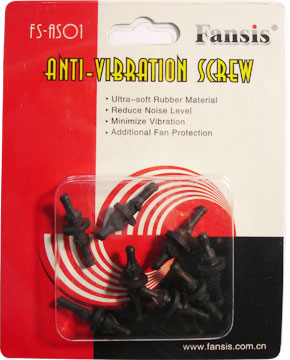 Крепление для вентилятора Anti-Vibration Rubber Screw Fansis FS-AS01 (антивибрационные резиновые шурупы)