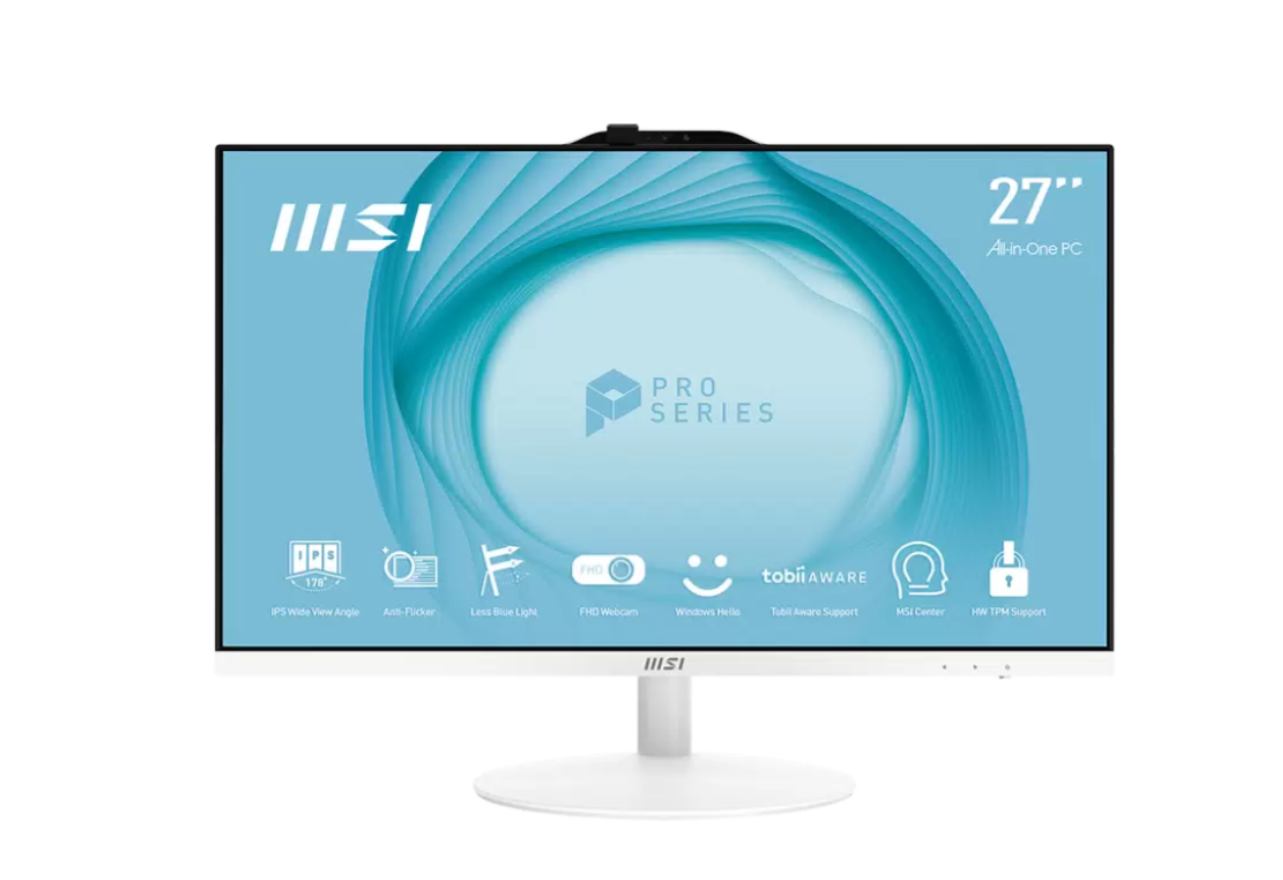 Моноблок MSI Pro AP272 13M-277XRU, 27", Intel Core i5 13400, 16ГБ, 512ГБ SSD, Intel UHD Graphics 730, noOS, белый [9s6-af8312-277]