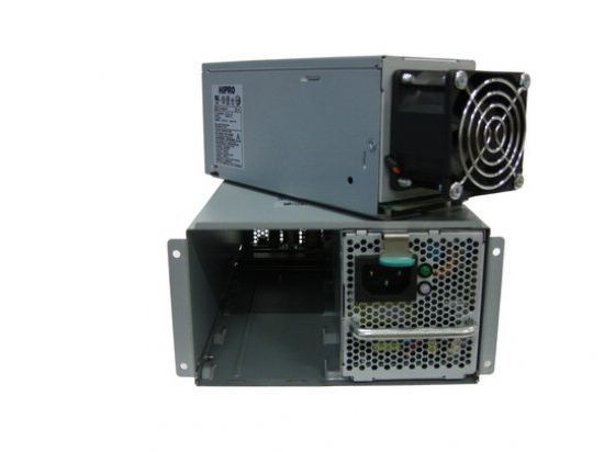 Корзина HiPRO (+12 В, без корректора мощности, встроенные кабели, ATX12V: 20+4+4+4 pin, PCI-E: 2 x 6 pin, черный, для установки двух резервных БП HP-R