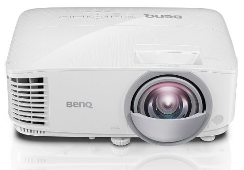 Проектор короткофокусный BenQ MX808STH (DLP, 3600 ANSI лм, к- 20000:1, XGA 1024x768 (4:3), IN: D-sub x 2, HDMI x 1,  USB,   OUT: D-sub, Беспроводной П