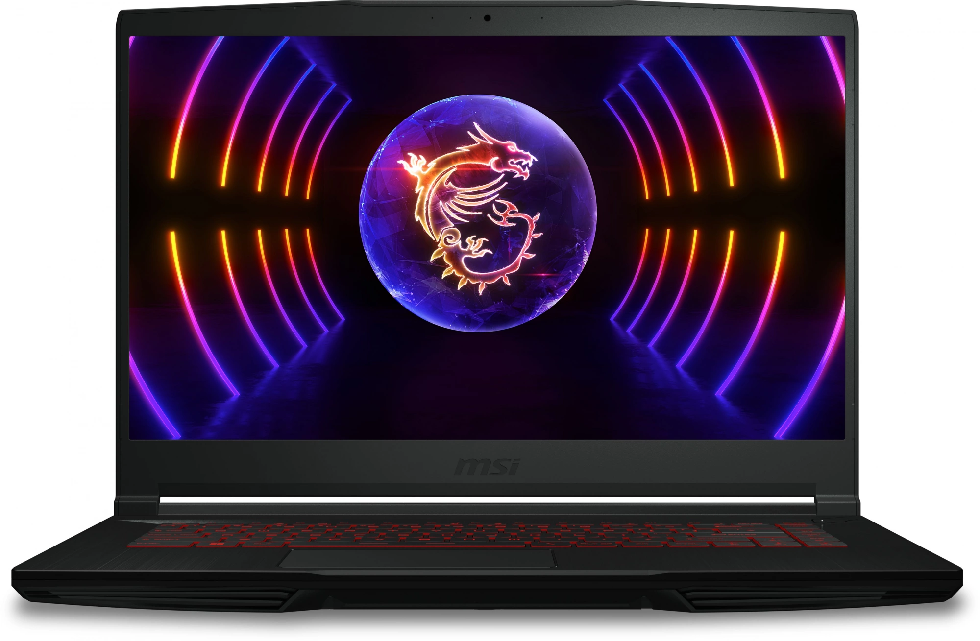 Ноутбук MSI GF63 Thin 12VE-238XRU Core i5 12450H 16Gb SSD512Gb NVIDIA GeForce RTX4050 6Gb 15.6" IPS FHD (1920x1080) Free DOS black WiFi BT Cam (9S7-16R821-238)