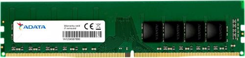Память DIMM DDR4 8GB (PC4-25600, 3200MHz) ADATA Premier (1шт x 8ГБ, CL 22-22-22, 1.2 В, Single rank x8, без радиаторов, OEM) AD4U32008G22-BGN 