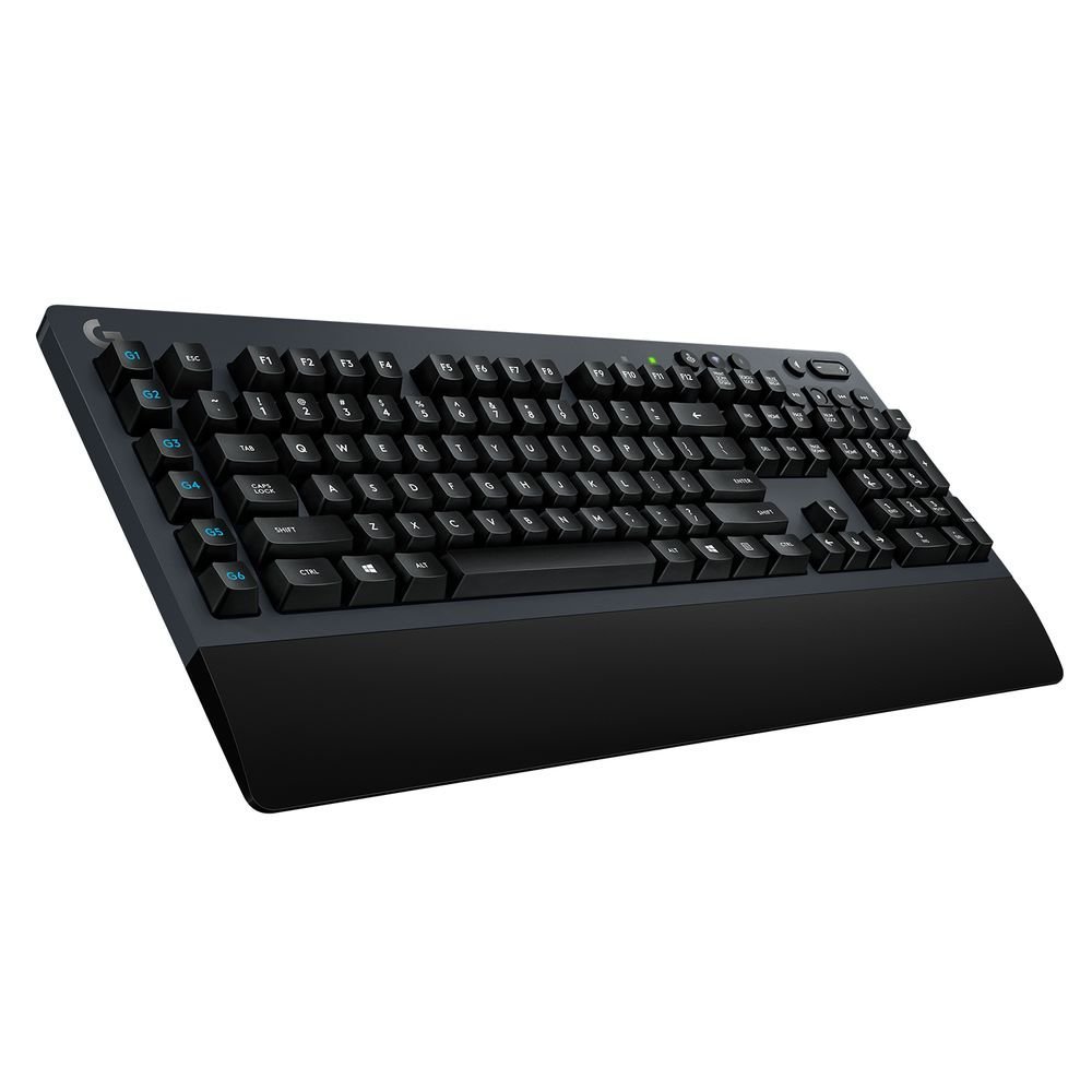 Клавиатура игровая беспроводная Logitech G613 Wireless Mechanical keyboard US International (черный, USB/Bluetooth, без русской раскладки)