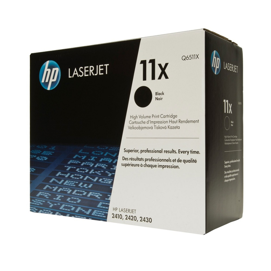 Картридж HP 11X [ Q6511X ] (black, до 12000 стр) для LJ-2420/2430