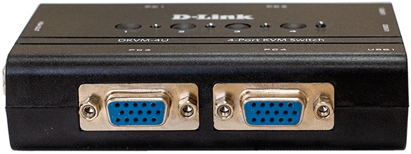 Электронный коммутатор D-Link DKVM-4K/B3A (4 порта мон/клав/мышь)