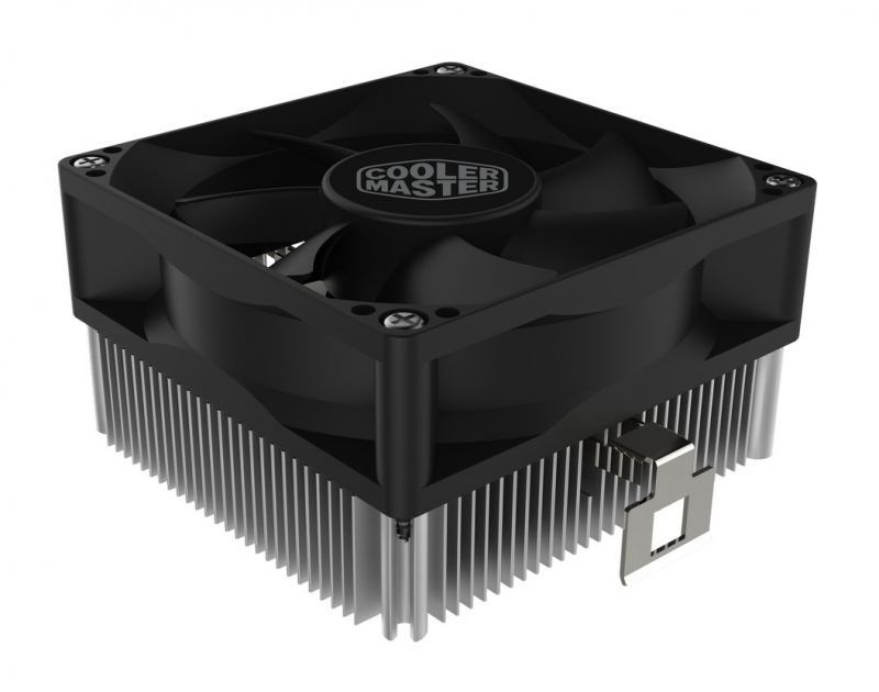 Кулер для процессора CoolerMaster A30 (Socket FM1/FM2/AM2/AM3, TDP до 65 Вт, алюминий, 2500 rpm, Min: 28 dBA, Max: 28 dBA, крепление на защелках, 1 ве